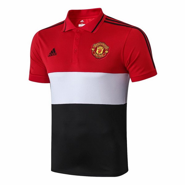 Polo Manchester United 2019/20 Rojo Blanco Negro